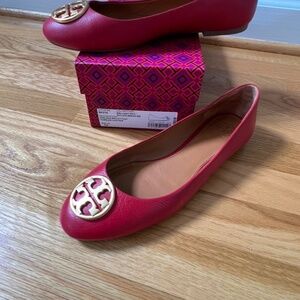 Authentic - Tory Burch Chelsea Ballet Flat Size 10